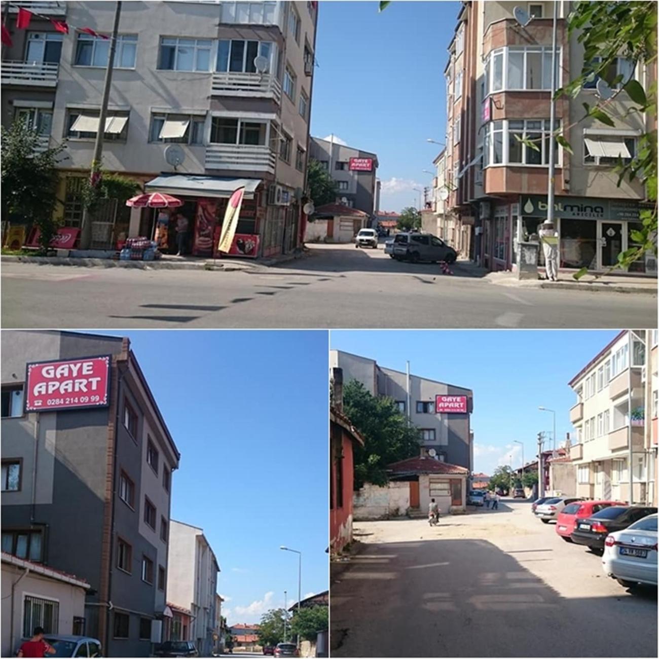 Gaye Apart Otel Edirne Bagian luar foto